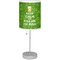 Kiss Me I'm Irish Lamp with Drum Shade