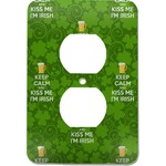 Kiss Me I'm Irish Electric Outlet Plate (Personalized)