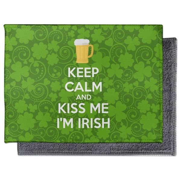 Kiss Me I'm Irish Electronic Screen Wipe - Flat