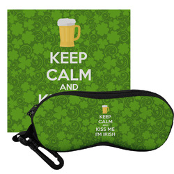 Kiss Me I'm Irish Eyeglass Case & Cloth (Personalized)