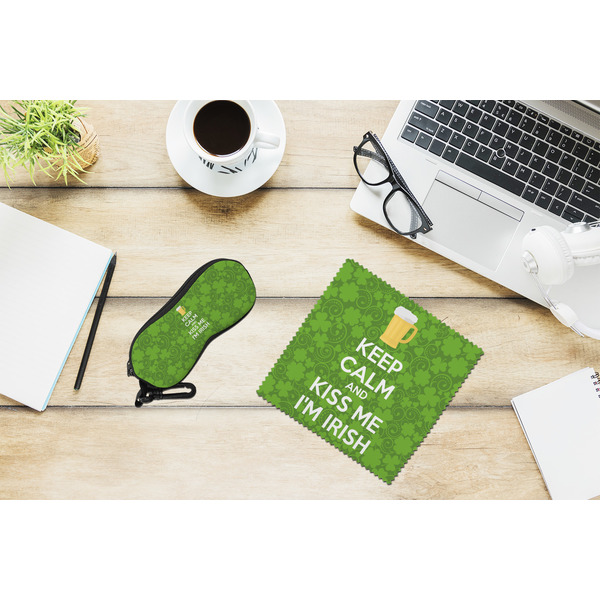 Kiss Me I'm Irish Eyeglass Case and Cloth Set - LIFESTYLE