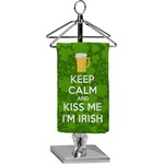 Kiss Me I'm Irish Finger Tip Towel - Full Print (Personalized)
