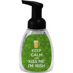 Kiss Me I'm Irish Foam Soap Bottle - Black