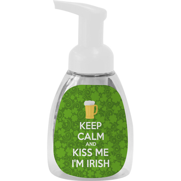 Custom Kiss Me I'm Irish Foam Soap Bottle