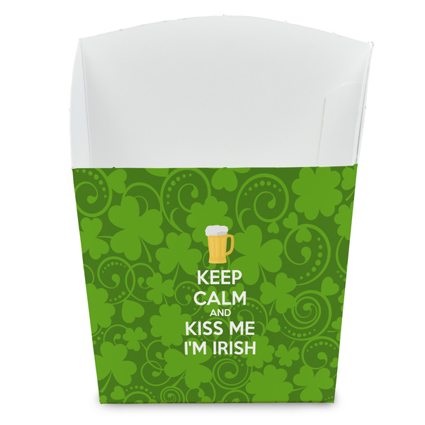 Custom Kiss Me I'm Irish French Fry Favor Boxes