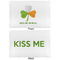 Kiss Me I'm Irish Full Pillow Case - APPROVAL (partial print)
