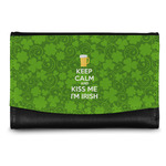 Kiss Me I'm Irish Genuine Leather Women's Wallet - Small