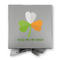 Kiss Me I'm Irish Gift Boxes with Magnetic Lid - Silver - Approval