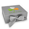 Kiss Me I'm Irish Gift Boxes with Magnetic Lid - Silver - Front