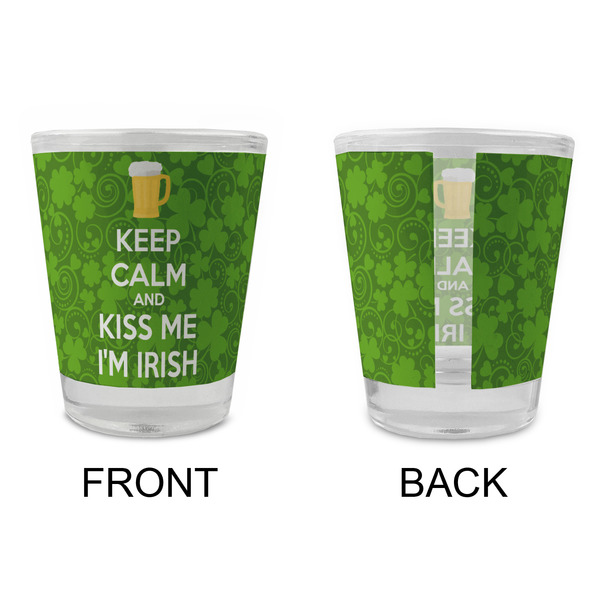 Kiss Me I'm Irish Glass Shot Glass - Standard - APPROVAL