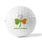Kiss Me I'm Irish Golf Balls - Titleist - Set of 3 - FRONT