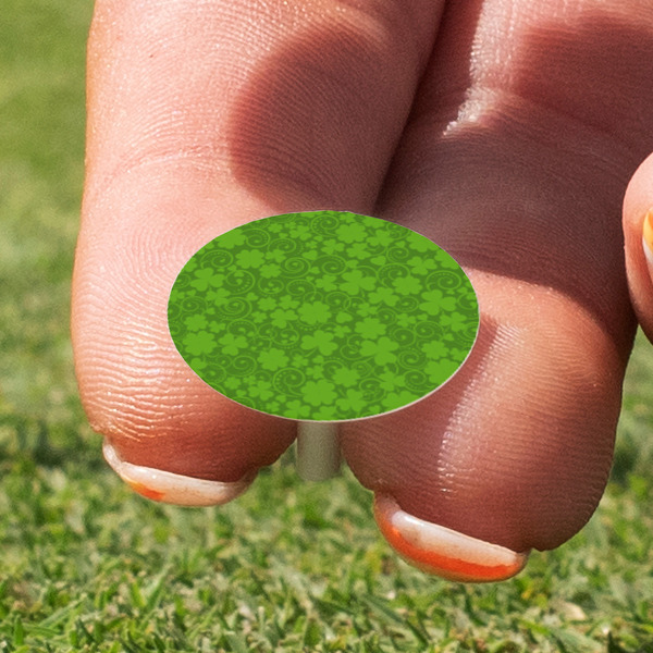 Kiss Me I'm Irish Golf Tees & Ball Markers Set - Marker