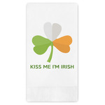 Kiss Me I'm Irish Guest Towels - Full Color