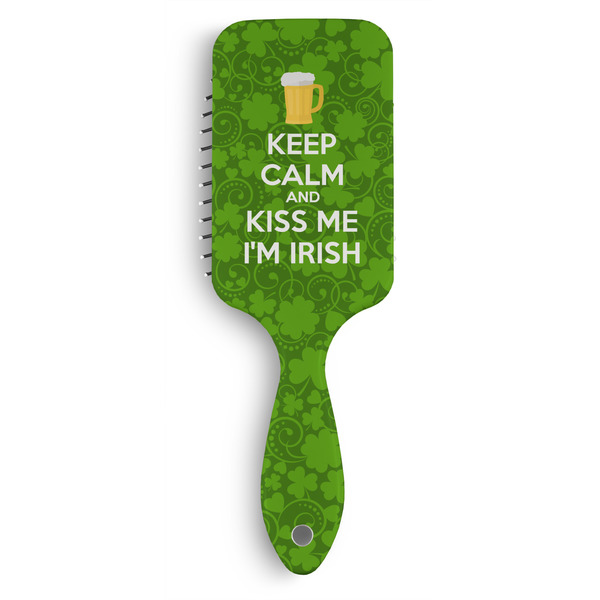 Custom Kiss Me I'm Irish Hair Brushes