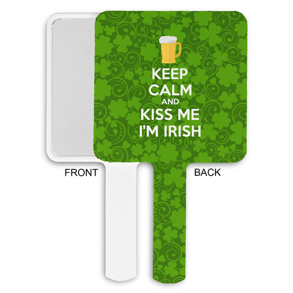 Kiss Me I'm Irish Hand Mirrors - Approval