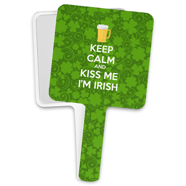 Custom Kiss Me I'm Irish Hand Mirror