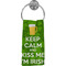 Kiss Me I'm Irish Hand Towel (Personalized)