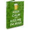 Kiss Me I'm Irish Hard Cover Journal - Main