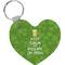 Kiss Me I'm Irish Heart Keychain (Personalized)
