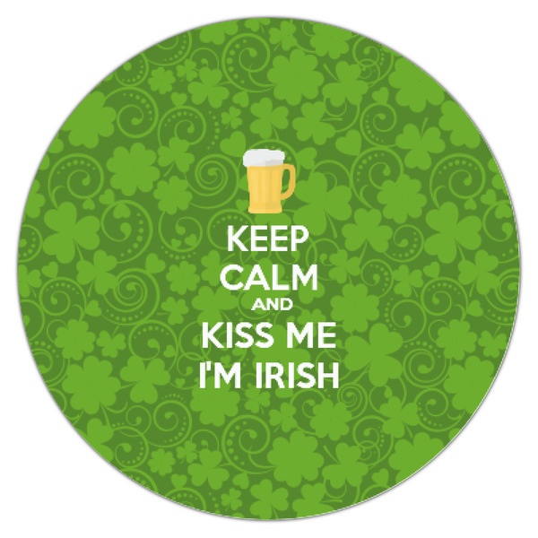Kiss Me I'm Irish Icing Circle - XSmall - Single