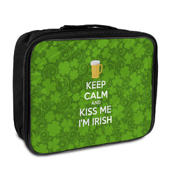Kiss Me I'm Irish Insulated Lunch Bag (Personalized)