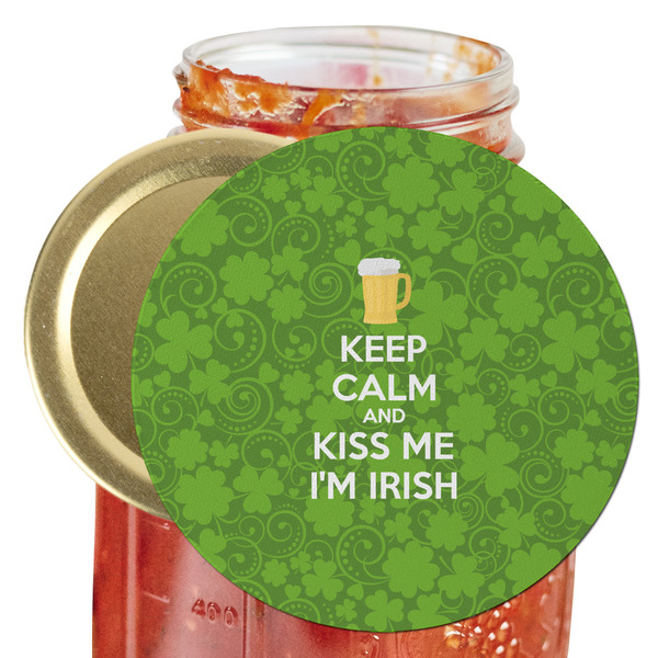 Custom Kiss Me I'm Irish Jar Opener