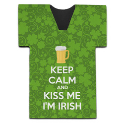 Kiss Me I'm Irish Jersey Bottle Cooler