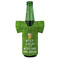 Kiss Me I'm Irish Jersey Bottle Cooler - FRONT (on bottle)