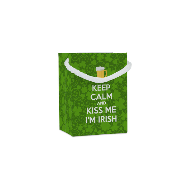 Custom Kiss Me I'm Irish Jewelry Gift Bags - Gloss