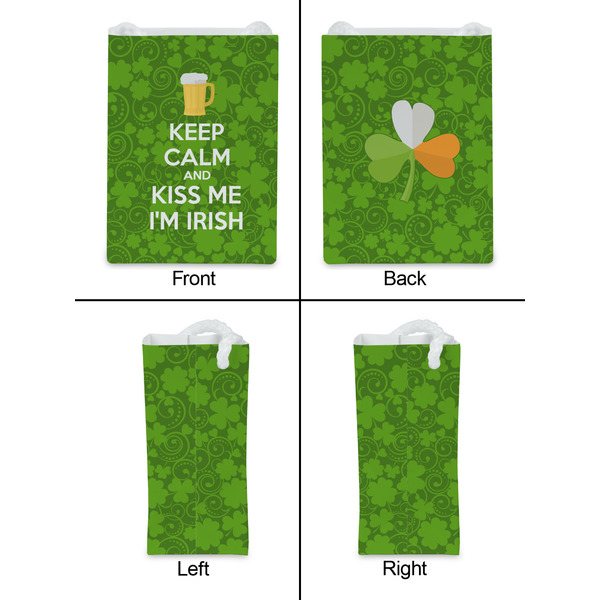 Kiss Me I'm Irish Jewelry Gift Bag - Matte - Approval