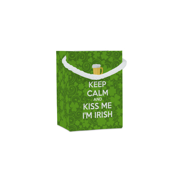 Custom Kiss Me I'm Irish Jewelry Gift Bags - Matte