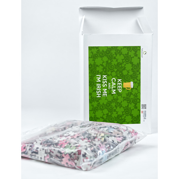 Kiss Me I'm Irish Jigsaw Puzzle 1014 Piece - Box