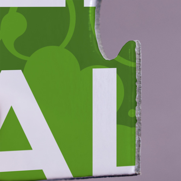 Kiss Me I'm Irish Jigsaw Puzzle 30 Piece  - Close Up