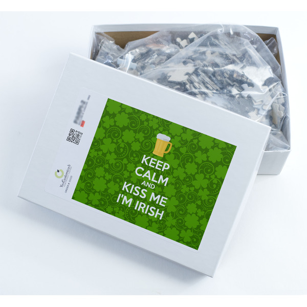 Kiss Me I'm Irish Jigsaw Puzzle 500 Piece - Box