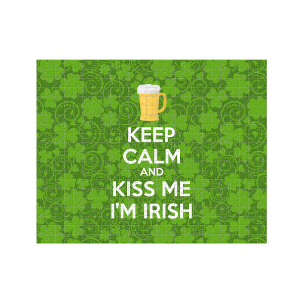 Custom Kiss Me I'm Irish 500 pc Jigsaw Puzzle