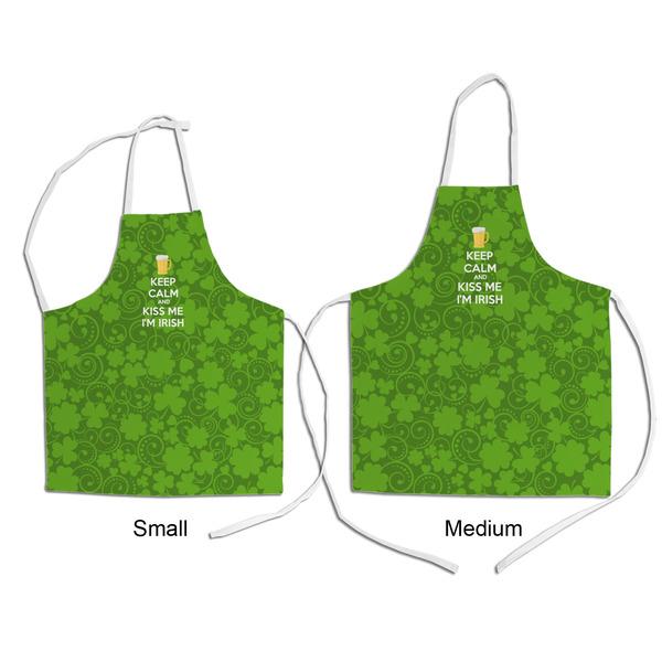 Kiss Me I'm Irish Kid's Aprons - Comparison