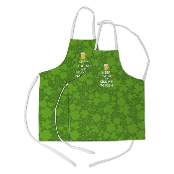 Kiss Me I'm Irish Kid's Aprons - Parent - Main