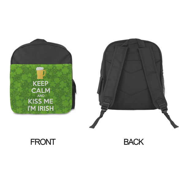 Kiss Me I'm Irish Kid's Backpack - Approval