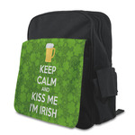 Kiss Me I'm Irish Preschool Backpack