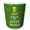 Kiss Me I'm Irish Plastic Tumbler 6oz (Personalized)
