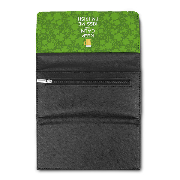 Kiss Me I'm Irish Ladies Wallet (Open)