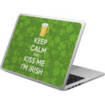 Kiss Me I'm Irish Laptop Skin - Custom Sized (Personalized)