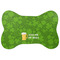 Kiss Me I'm Irish Bone Shaped Dog Food Mat (Personalized)