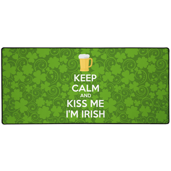 Kiss Me I'm Irish Large Gaming Mats - APPROVAL