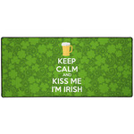 Kiss Me I'm Irish 3XL Gaming Mouse Pad - 35" x 16"