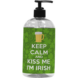 Kiss Me I'm Irish Plastic Soap / Lotion Dispenser (Personalized)
