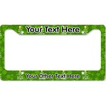 Kiss Me I'm Irish License Plate Frame - Style B