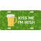 Kiss Me I'm Irish License Plate