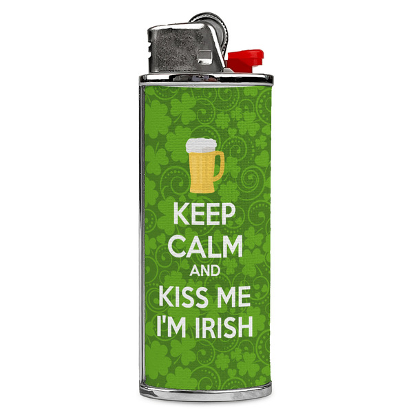 Custom Kiss Me I'm Irish Case for BIC Lighters