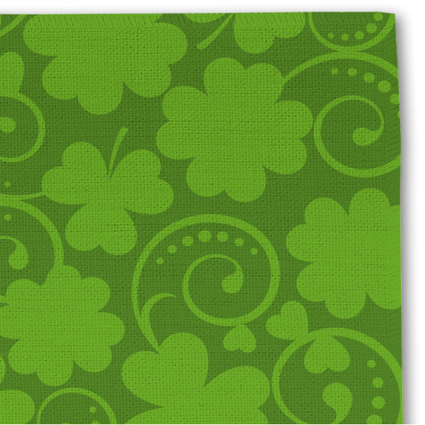 Kiss Me I'm Irish Linen Placemat - DETAIL